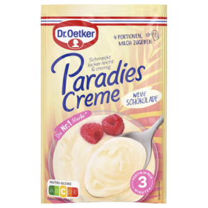 Dr.Oetker Paradies Creme Weiße Schokolade für 300ml 70g