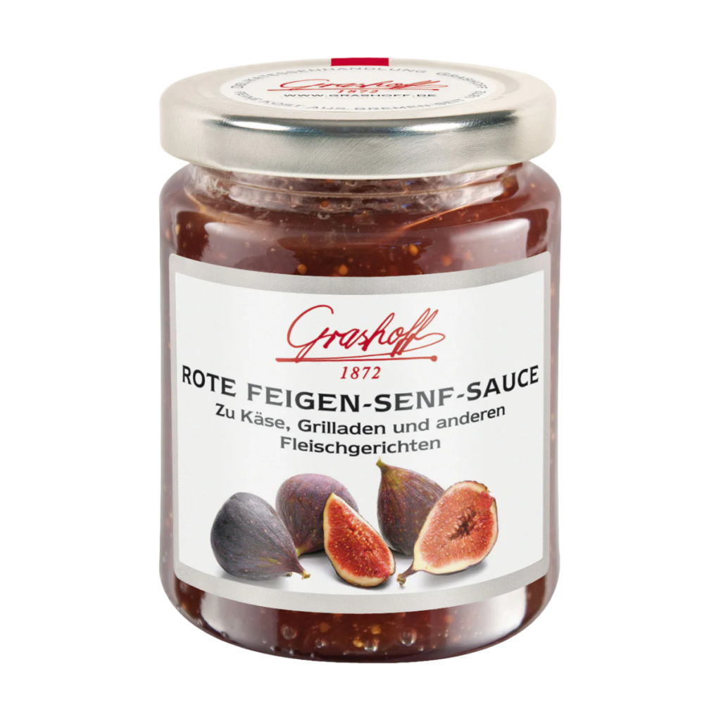 Grashoff Feigen-Senfsauce rot 200ml