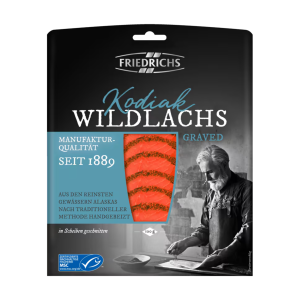 MSC Friedrichs Kodiak Wildlachs Graved 100g