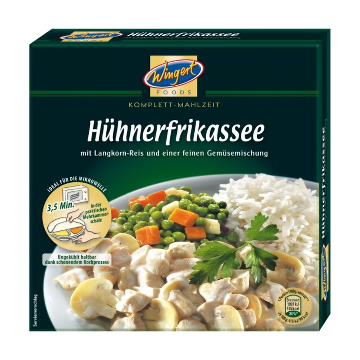 Wingert Foods Hühnerfrikassee 480g