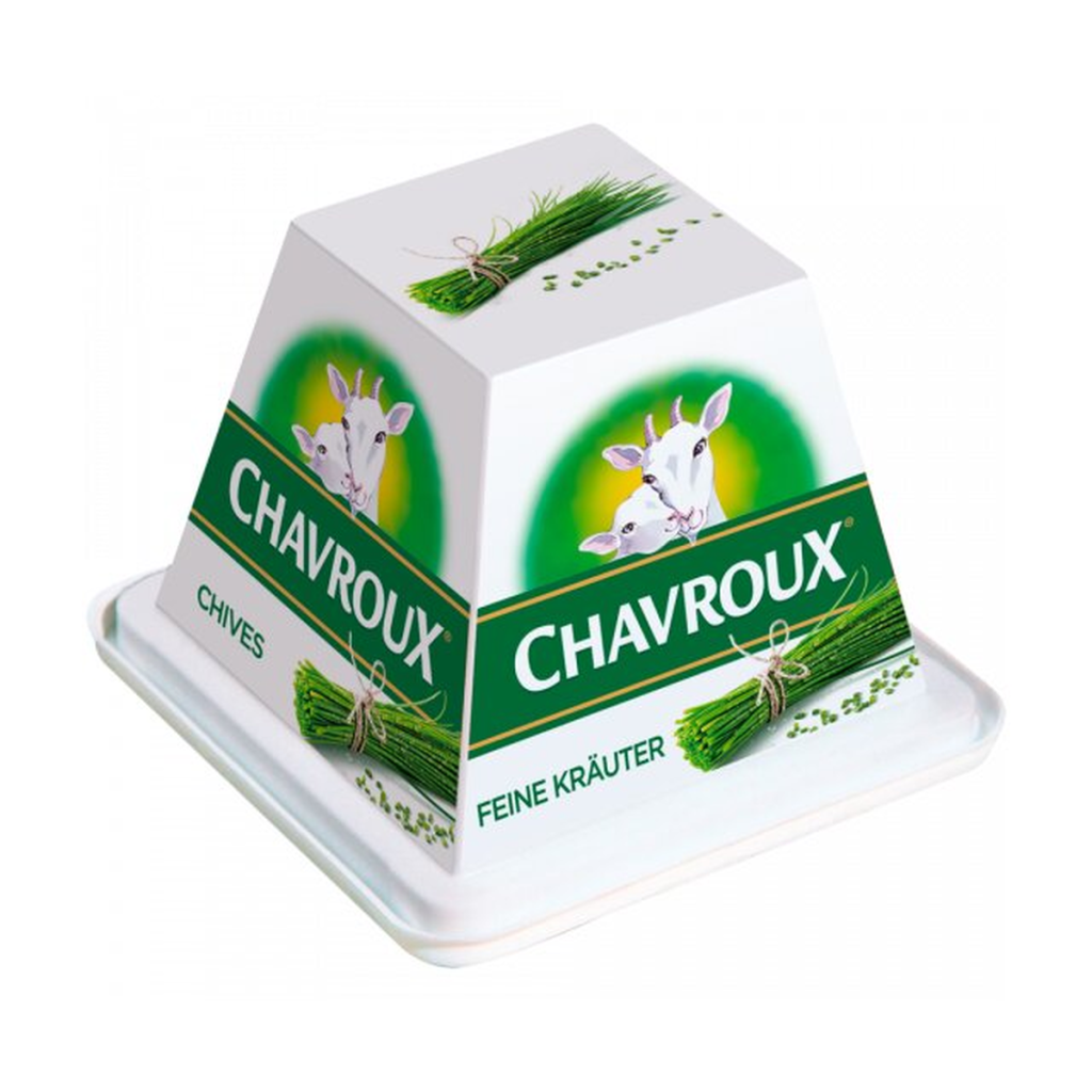 Chavroux Ziegenfrischkäse Schnittlauch 45% Vollfettstufe 150g