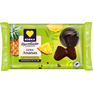EDEKA Herzstücke Gelee-Ananas-Ecken 250g