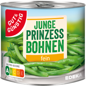 GUT&GÜNSTIG Prinzessbohnen fein 400g