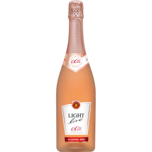 Light Live Sparkling 0,0% Rose alkoholfrei 0,75l