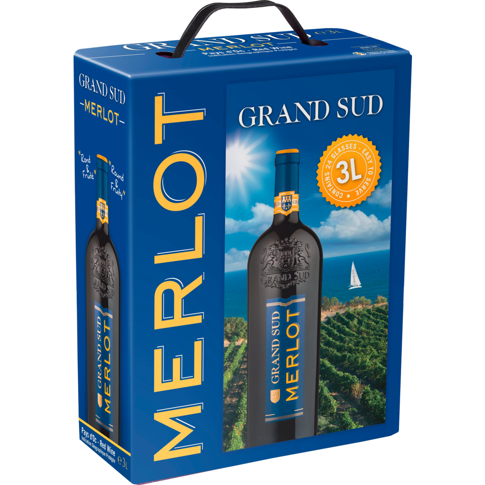 Grand Sud Merlot 3l