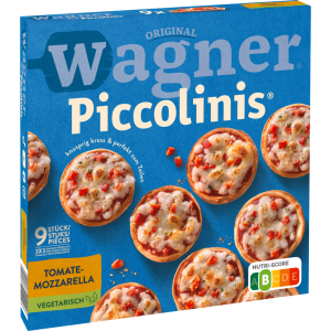 Wagner Piccolinis Tomate Mozzarela 9x30g