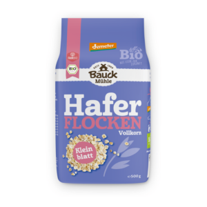 Demeter Bauckhof Haferflocken Kleinblatt 500g