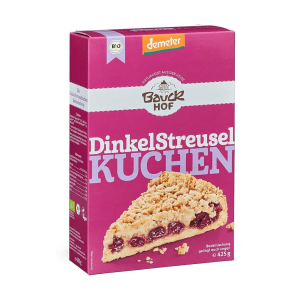 Demeter Bauckhof Backmischung Dinkel-Streuselkuchen 425g