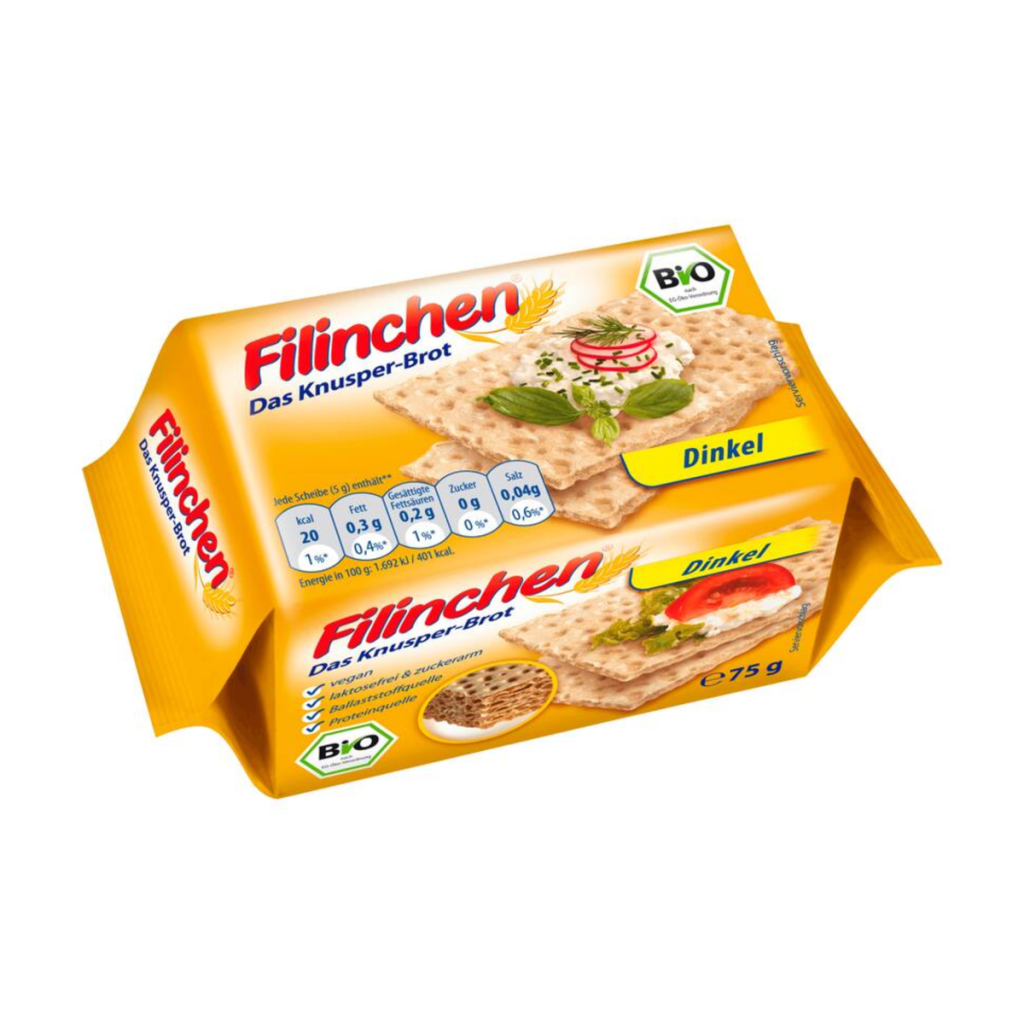 Bio Filinchen Knusper-Brot Dinkel 75g