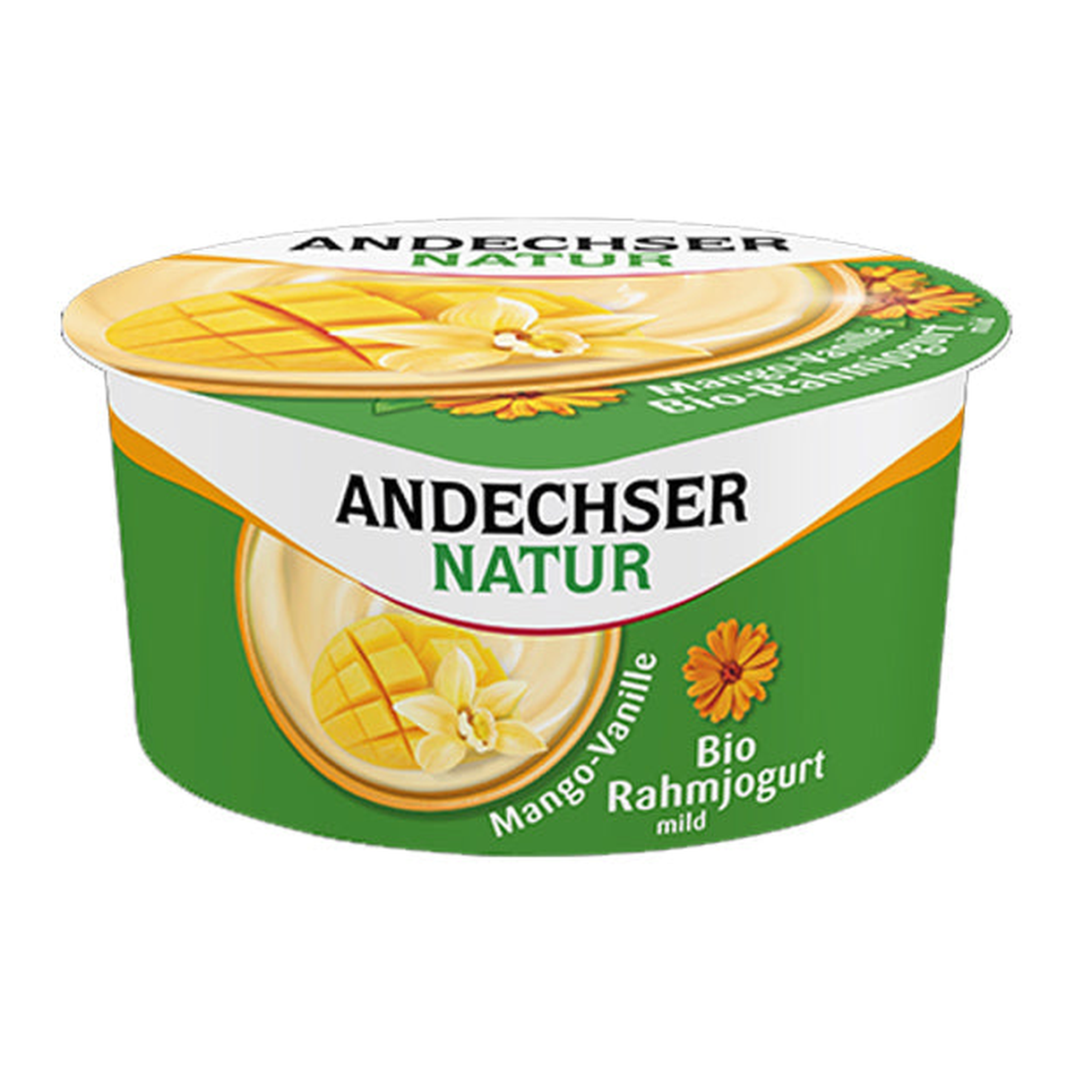 Bio Andechser Natur Rahmjoghurt Mango-Vanille 10%150g