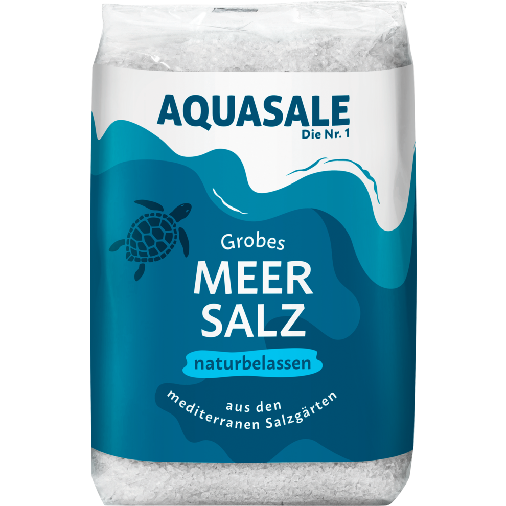 Aquasale Meersalz grobkörnig 1kg
