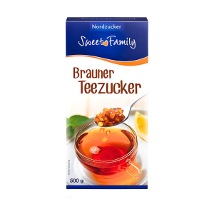 Sweet Family Nordzucker Brauner Teezucker 500g