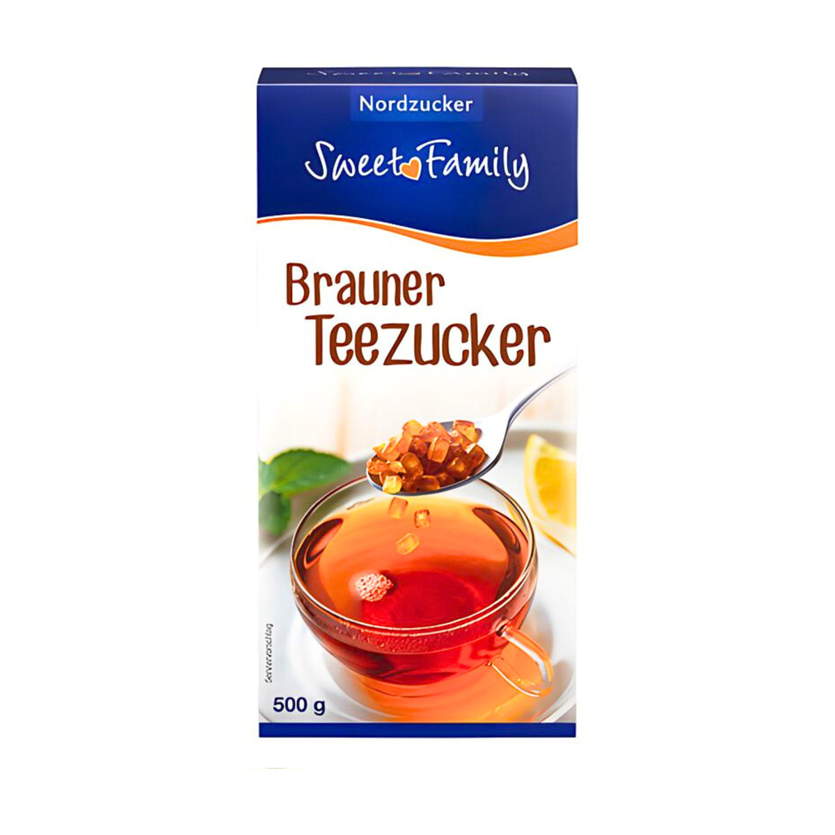 Sweet Family Nordzucker Brauner Teezucker 500g