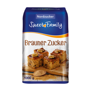 Sweet Family Nordzucker Brauner Zucker 1kg
