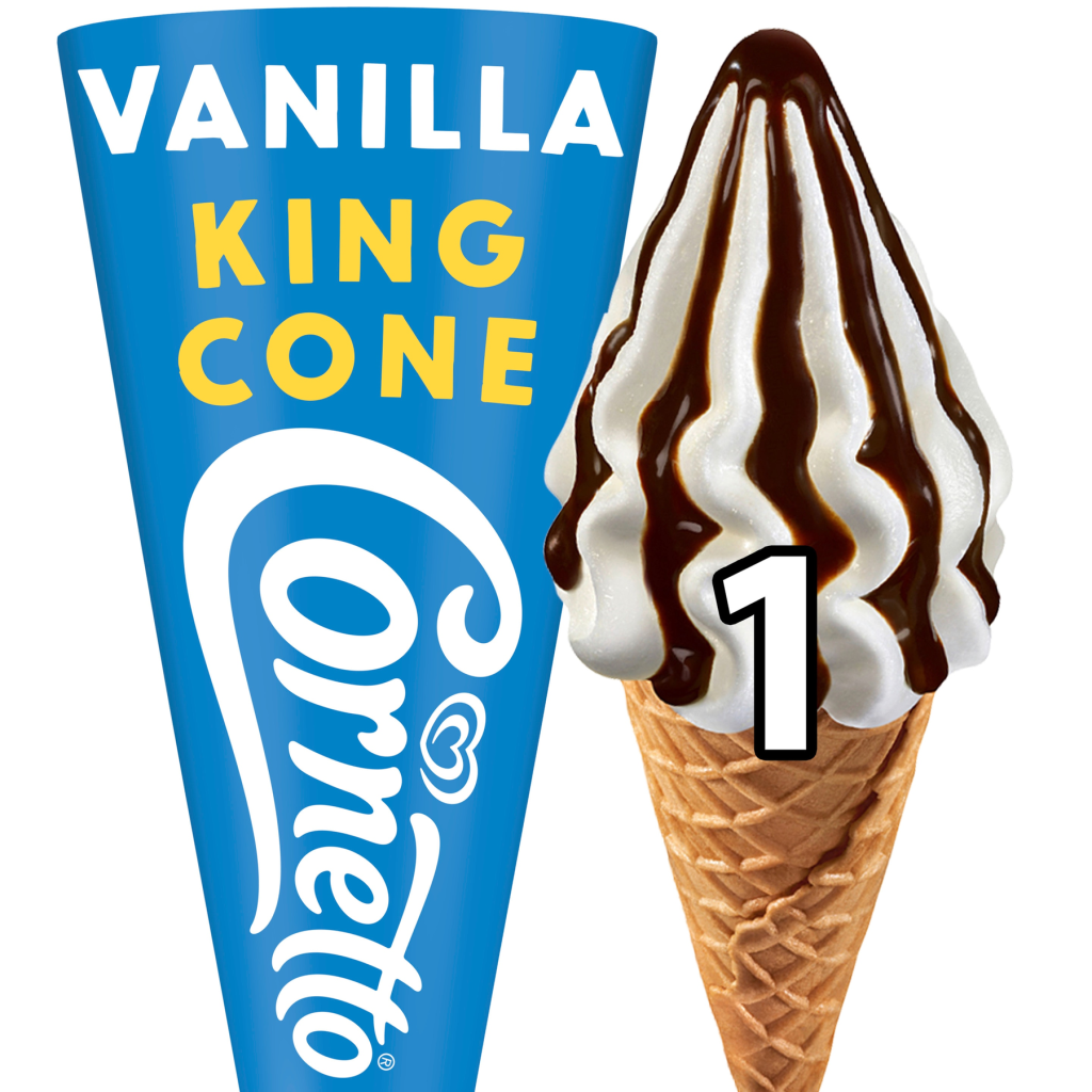 Langnese Cornetto King Cone 260ml