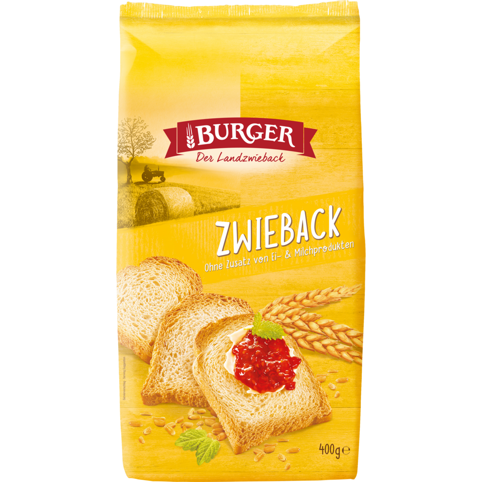 Burger Zwieback 400g
