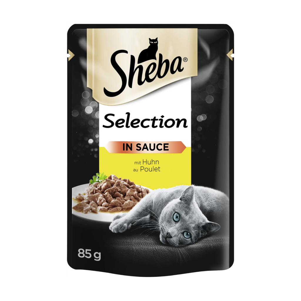 Sheba Селекция, соус, курица 85g