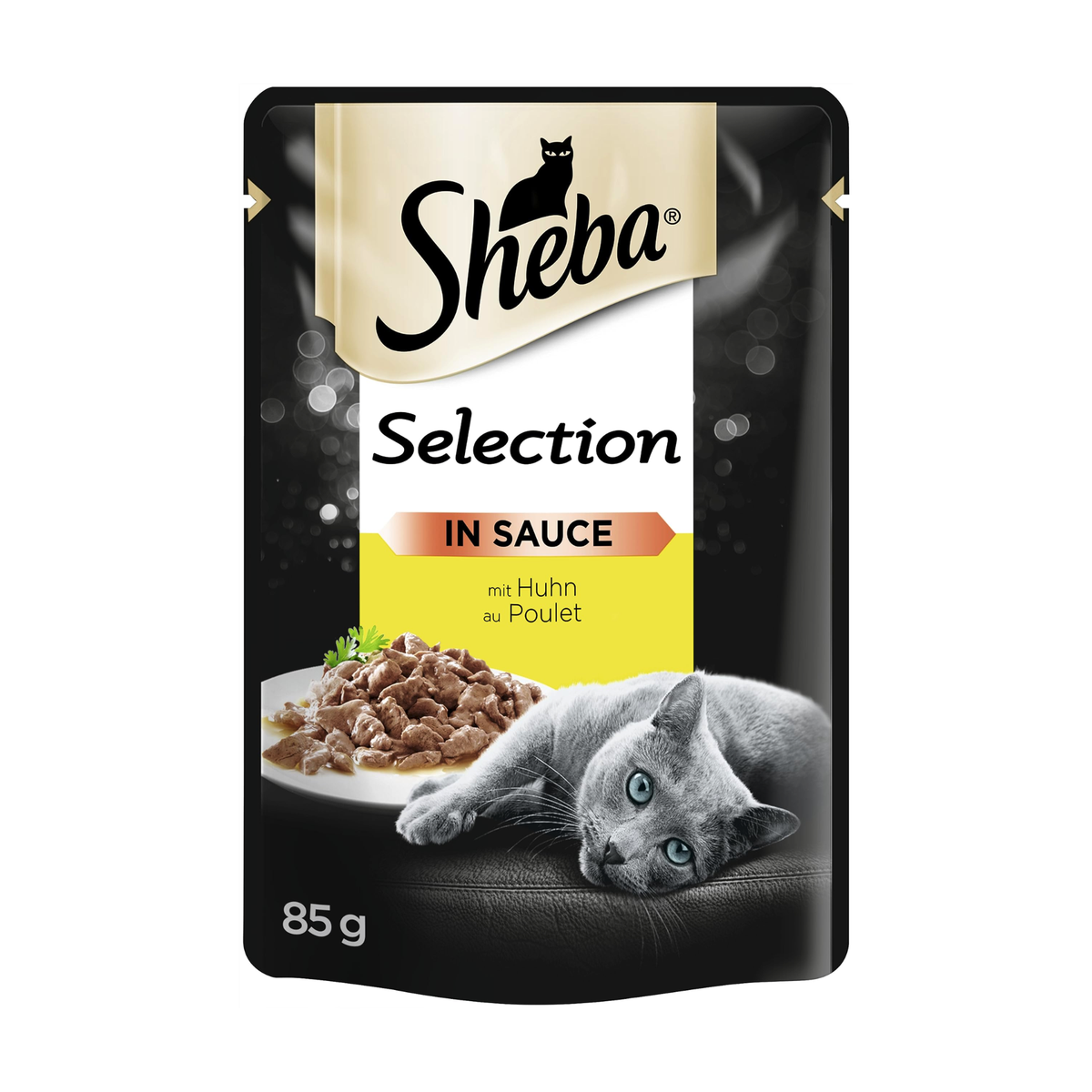 Sheba Селекция, соус, курица 85g