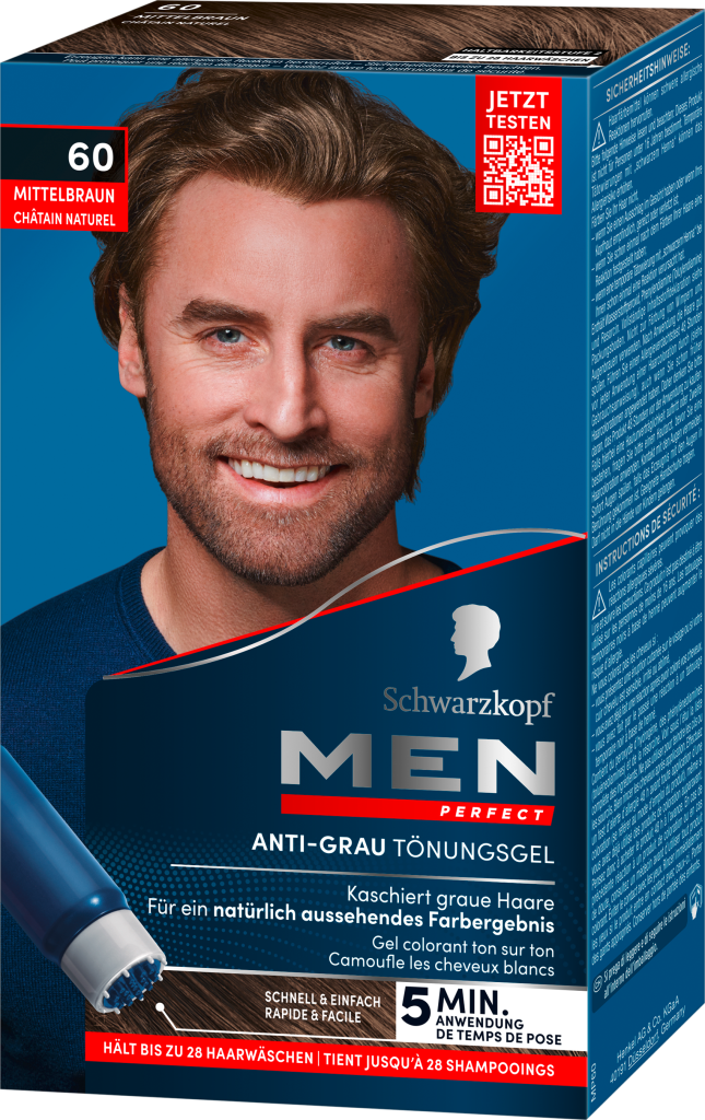 Men Perfect Tönungs-Gel 60 natur mittelbraun 80ml