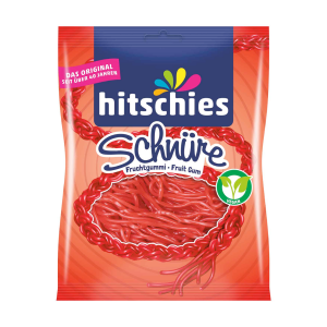 Hitschies Erdbeer-Schnüre 125g