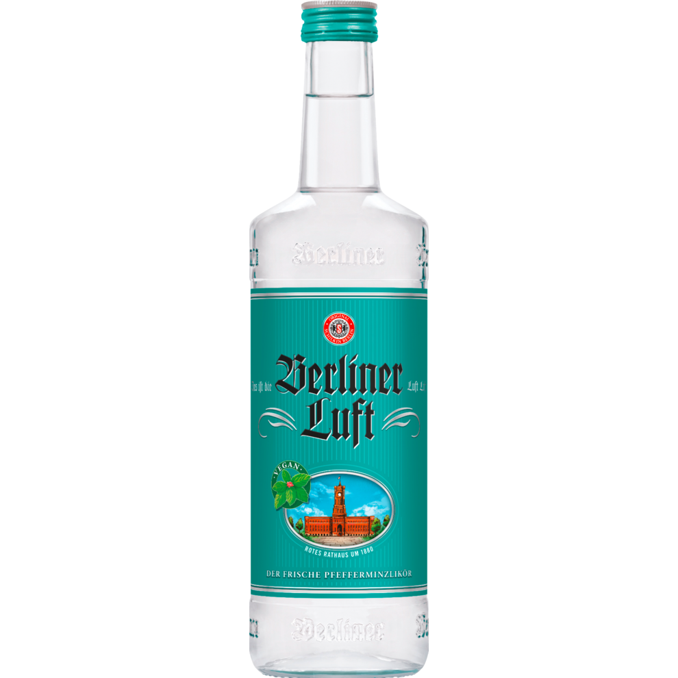 Berliner Luft Der frische Pfefferminzlikör 18% 0,7l