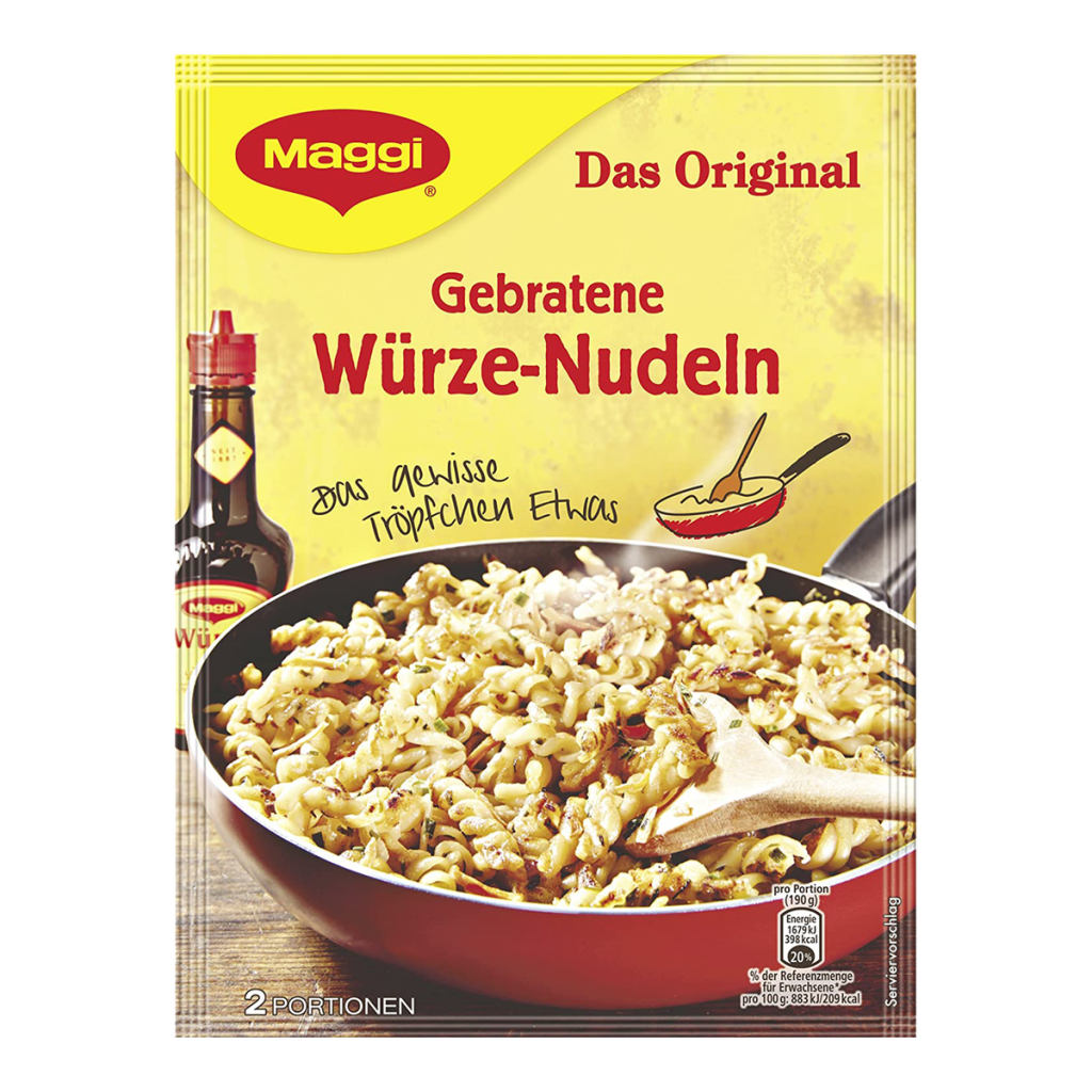Maggi gebratene Nudeln mit Würze 191g