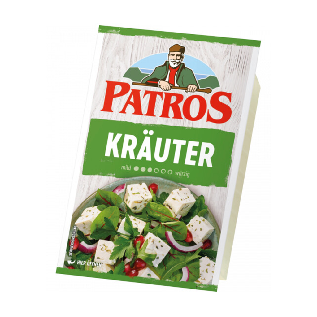 Patros mit Hirtenkräuter 52%Fett i.Tr.150g