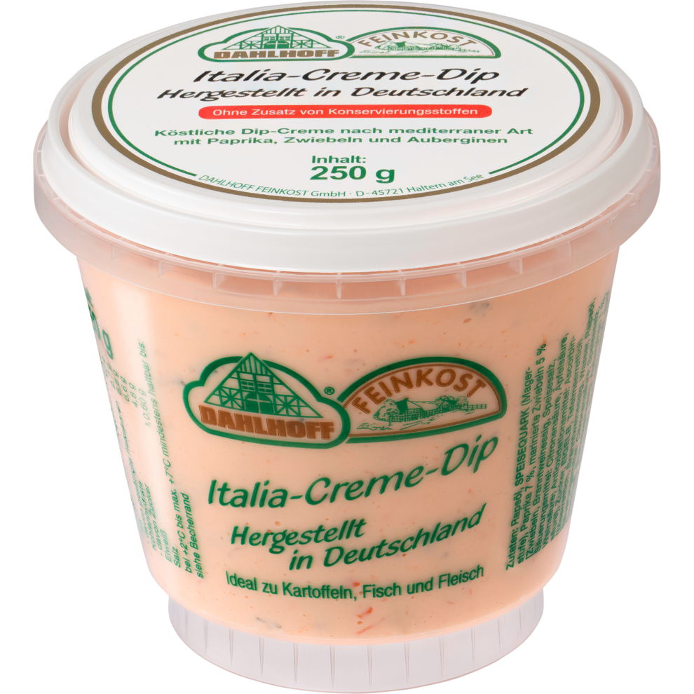 Dahlhoff Feinkost Italia-Creme-Dip 250g