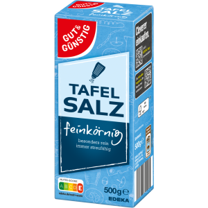 GUT&GÜNSTIG Tafelsalz 500g