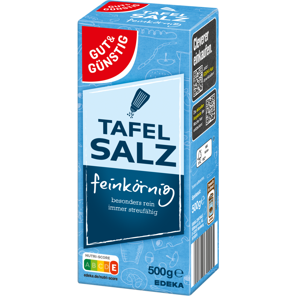 GUT&GÜNSTIG Tafelsalz 500g