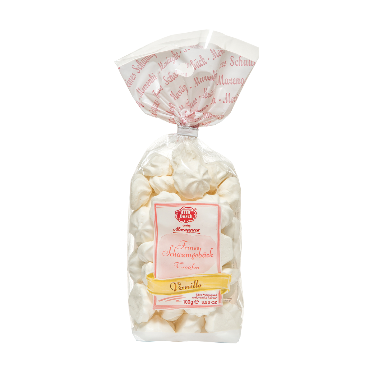 Busch Baiser Wellen Weiß 100g