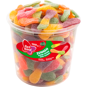 Red Band Fruchtgummi Zungen Super Sauer 100ST 1,2kg