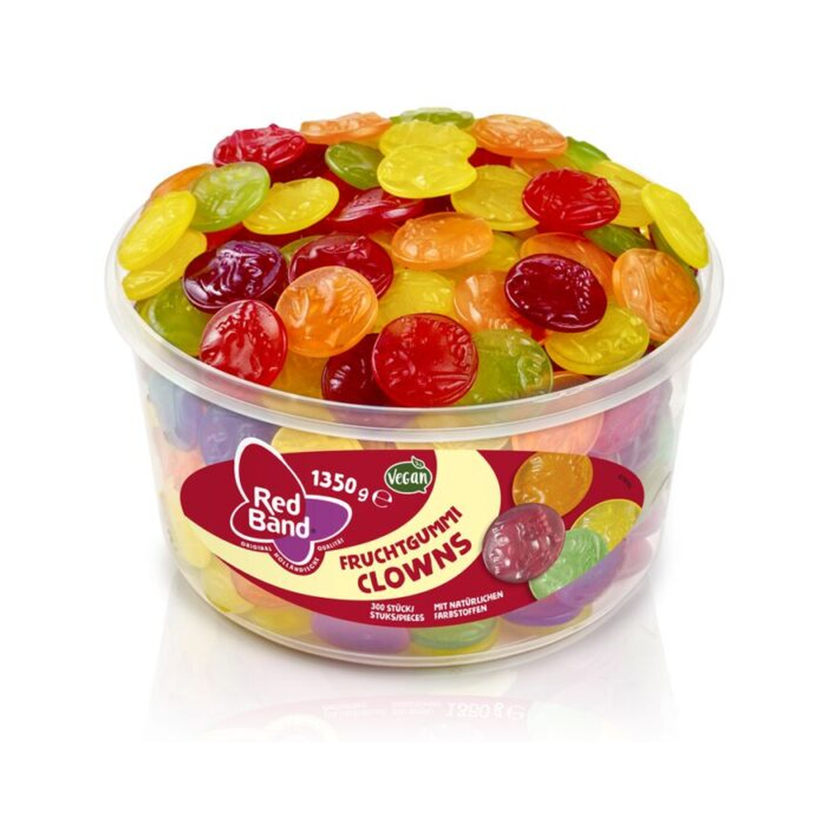 Red Band Fruchtgummi Clowns 300ST 1350g