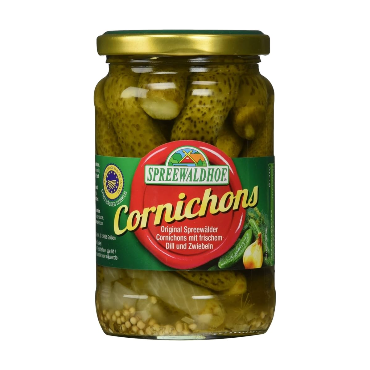Spreewaldhof Cornichons (Spreewälder Gurken) 330g