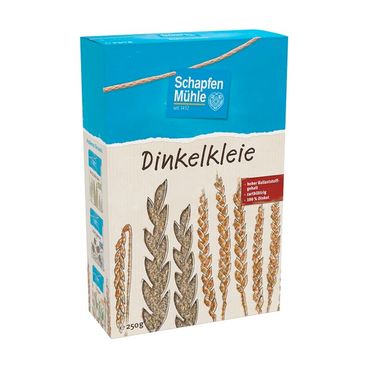 Schapfenmühle Dinkelkleie Premium 250g