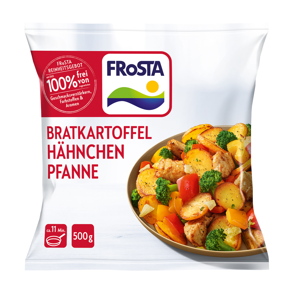 Frosta Bratkartoffel /Hähnchen Pfanne 500g