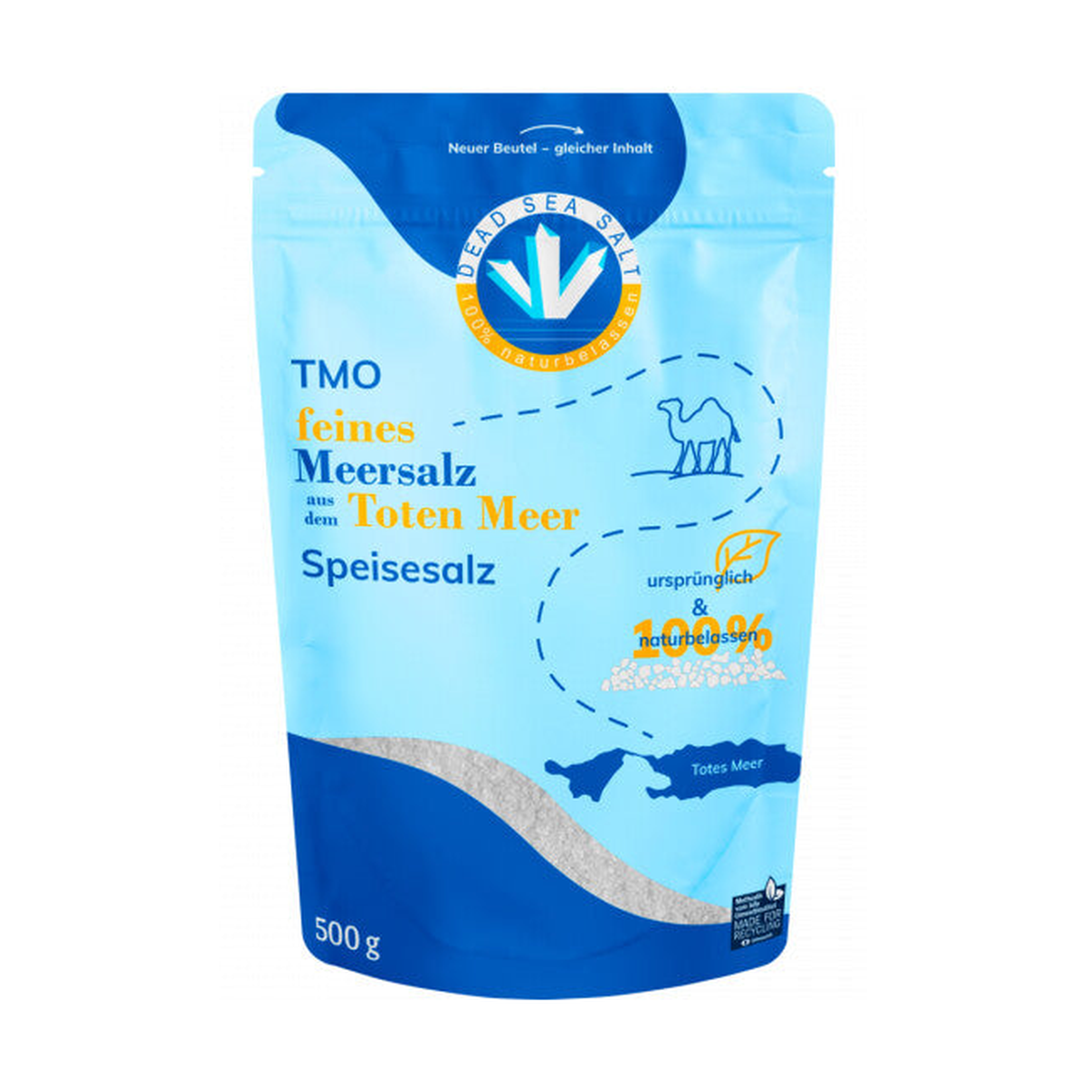 TMO Totes Meer Salz feinkörnig 500g