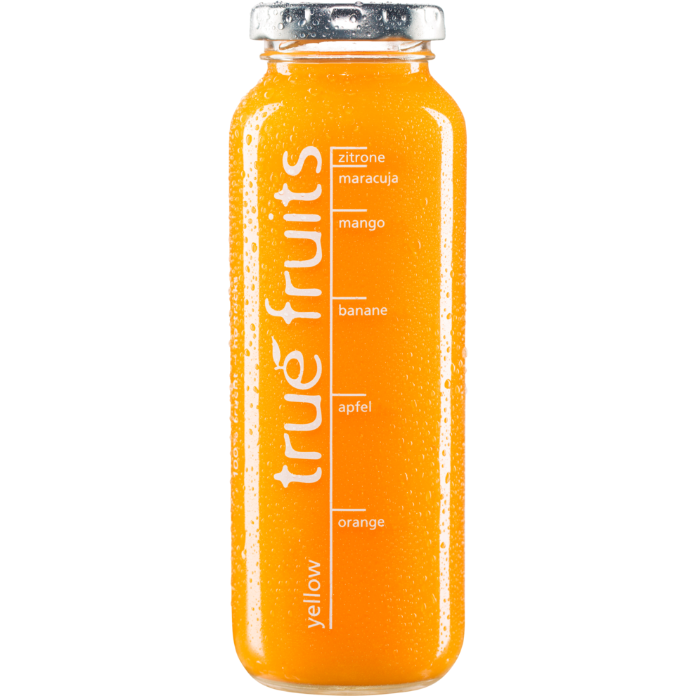 true fruits Smoothie yellow 0,25l EW