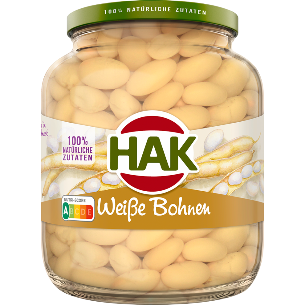 Hak weiße Bohnen 720g