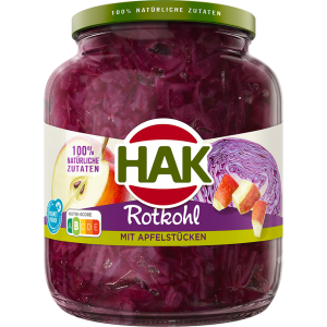 Hak Rotkohl mit Apfelstücken 700g