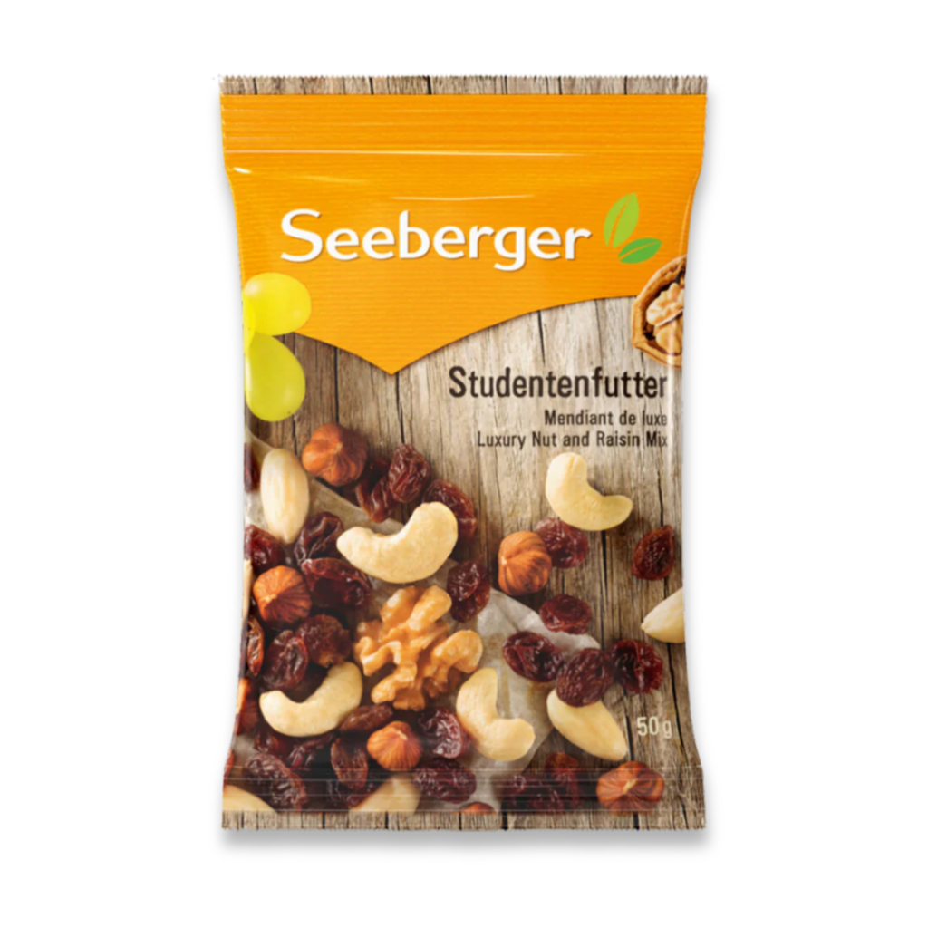 Seeberger Смесь орехов и сухофруктов 50g