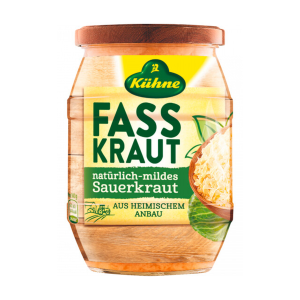 Kühne Fasskraut natürlich mild 400g