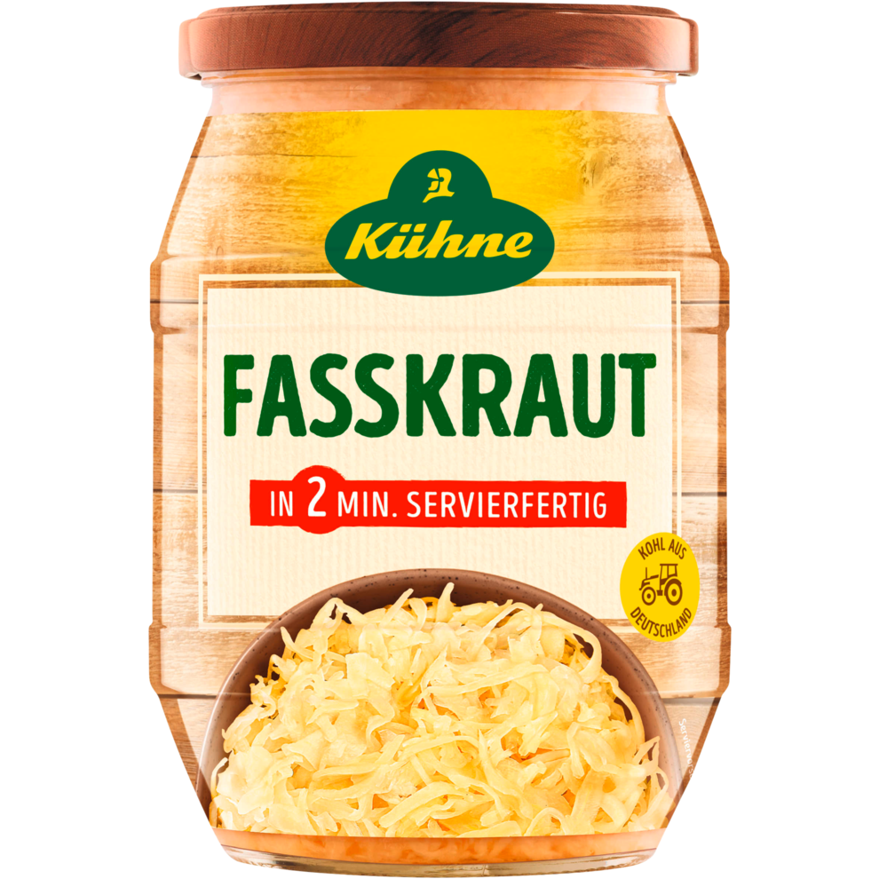 Kühne Fasskraut in 2Minuten Fix&Fertig 680g