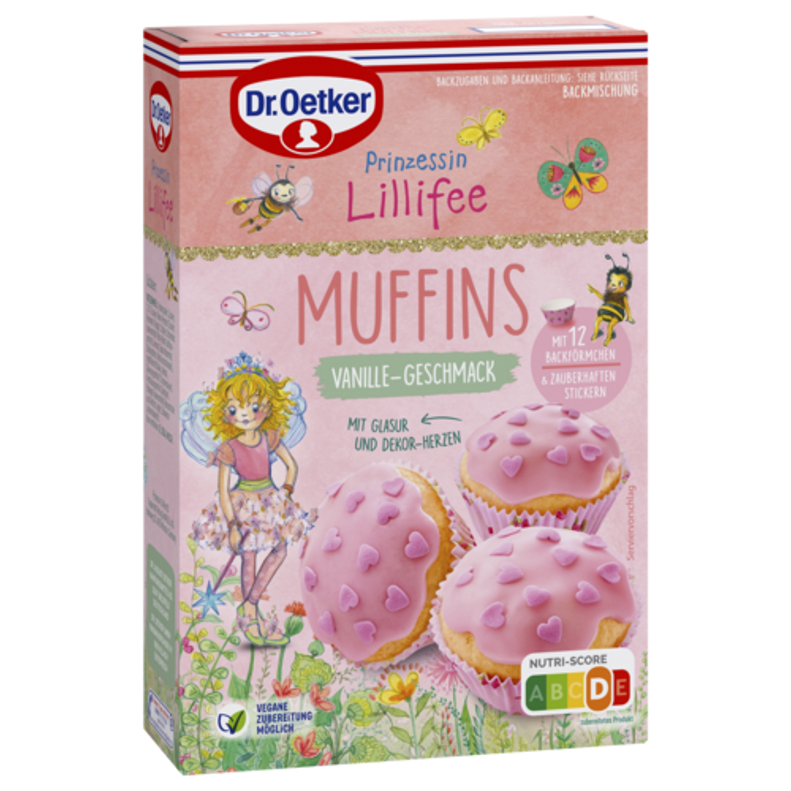 Dr.Oetker Prinzessin Lillifee Muffins Vanille 397g
