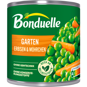 Bonduelle Garten-Erbsen mit Möhrchen 400g