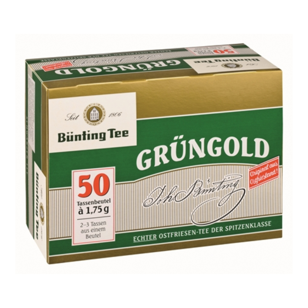 Bünting Grüngold Tee 50ST 87,5g
