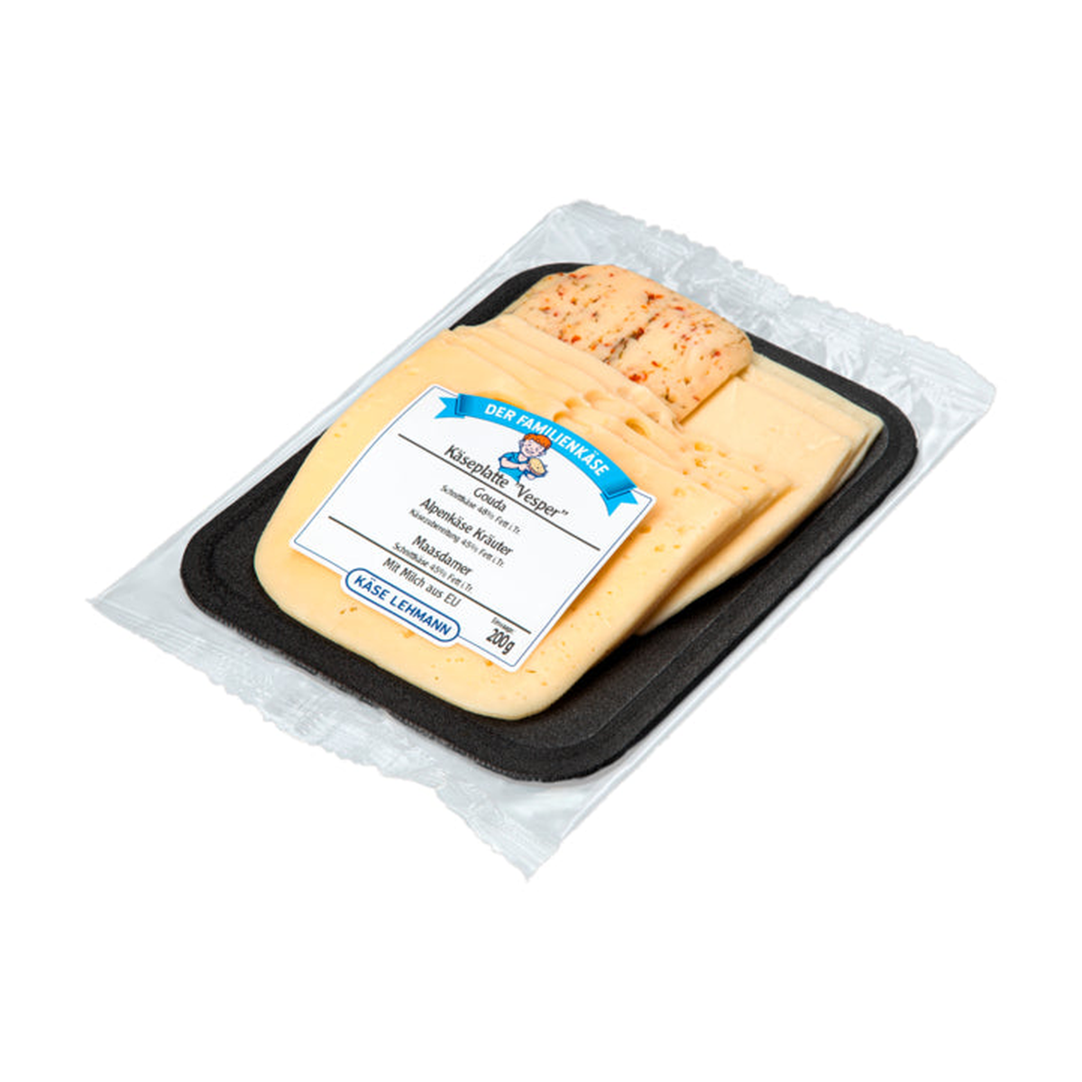 Lehmann Käseplatte Vesper 200g