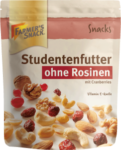 Farmer's Snack Studentenfutter ohne Rosinen 125g
