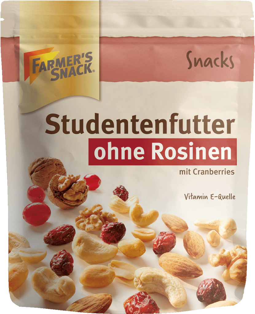 Farmer's Snack Studentenfutter ohne Rosinen 125g