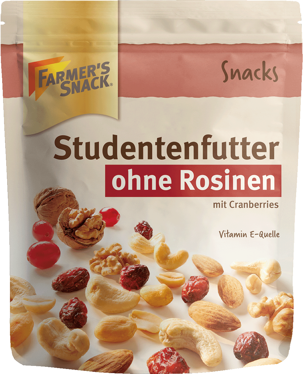 Farmer's Snack Studentenfutter ohne Rosinen 125g
